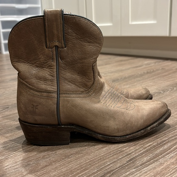 Frye Billy short cowboy boots - Picture 5 of 10
